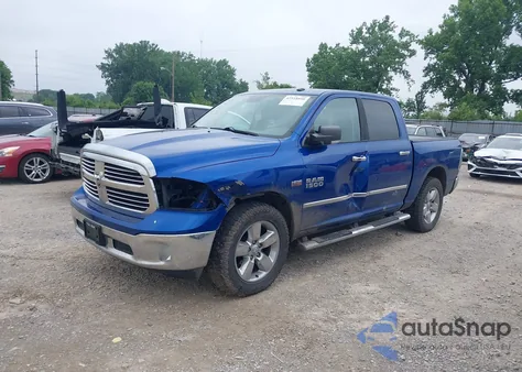 2015 Ram 1500 Big Horn из США, поврежденный, VIN 3C6RR7LT7FG709967